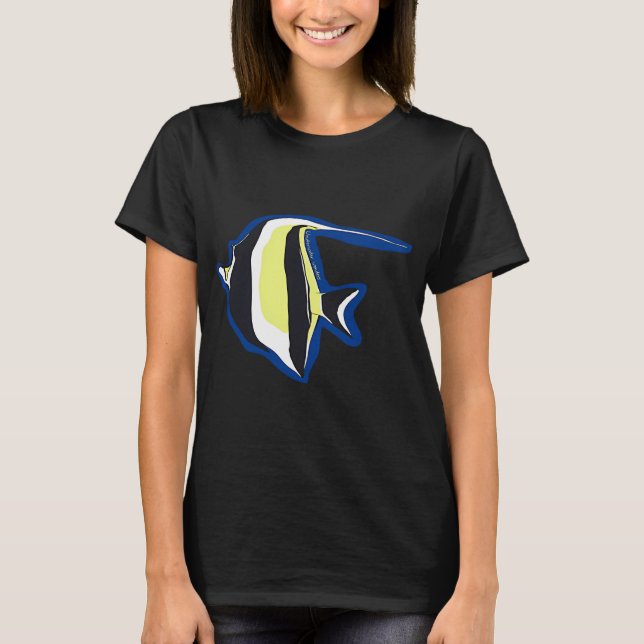 ÄngelFisk Simmar Iväg T Shirt (Framsida)