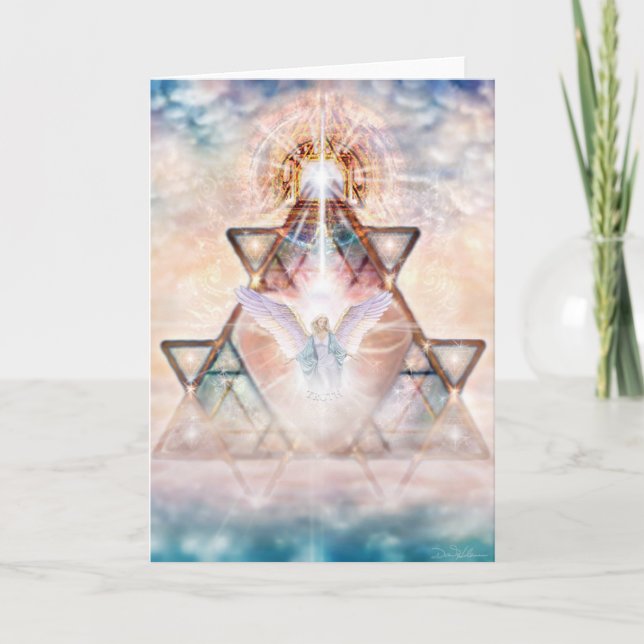 Ängelhjärta Kort (Framsida)