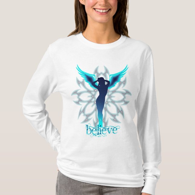 ÄngelHoodie T-shirt (Framsida)