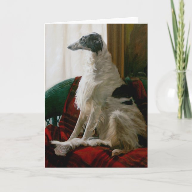 Ängelhund av universum kort (Framsida)