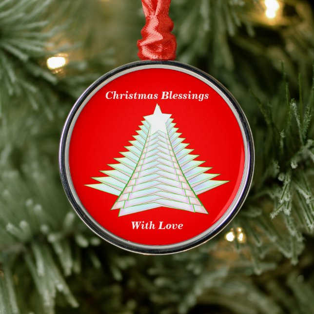 Angelic Abstrakt Träd Julgransprydnad Metall (Träd)