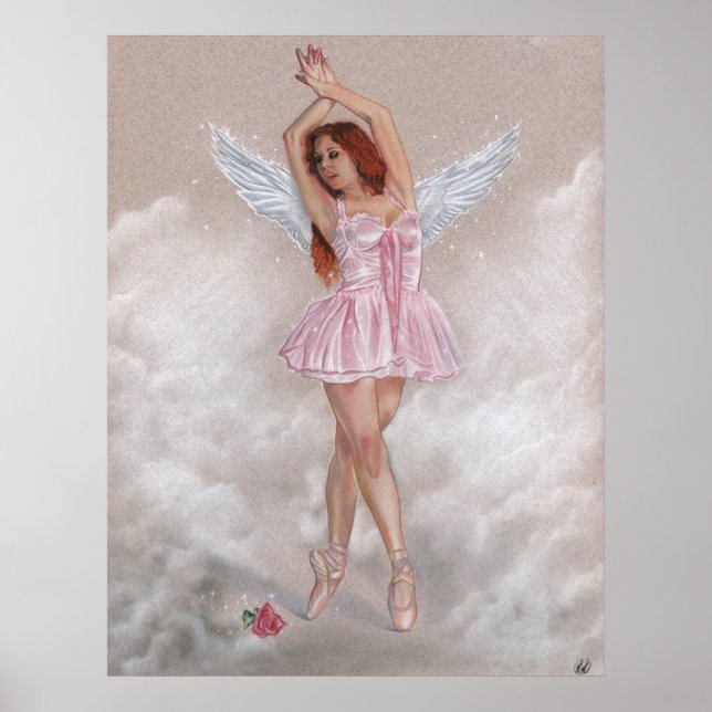 Angelic Ballerina Poster (Framsidan)