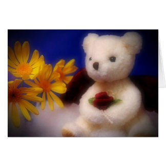 Angelic Bear Hälsningskort