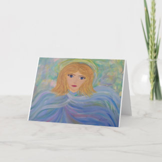 Angelic Blank Greeting Card Kort