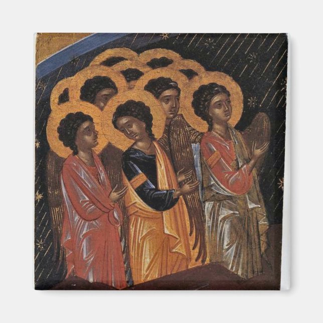 Angelic Choir of the Ntivity Orthodox Icon Magnet (Framsidan)