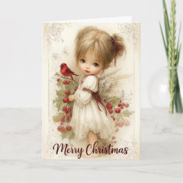 Angelic Christmas Greeting card Kort