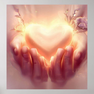 Angelic Help händer Poster