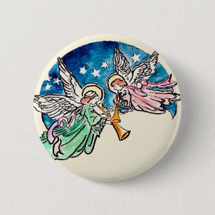 Angelic Hymns Button Knapp