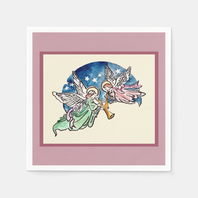 Angelic Hymns Pappersservett (Framsidan)