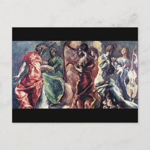 Angelic konsert av El Greco (Theotokopoulos) Vykort