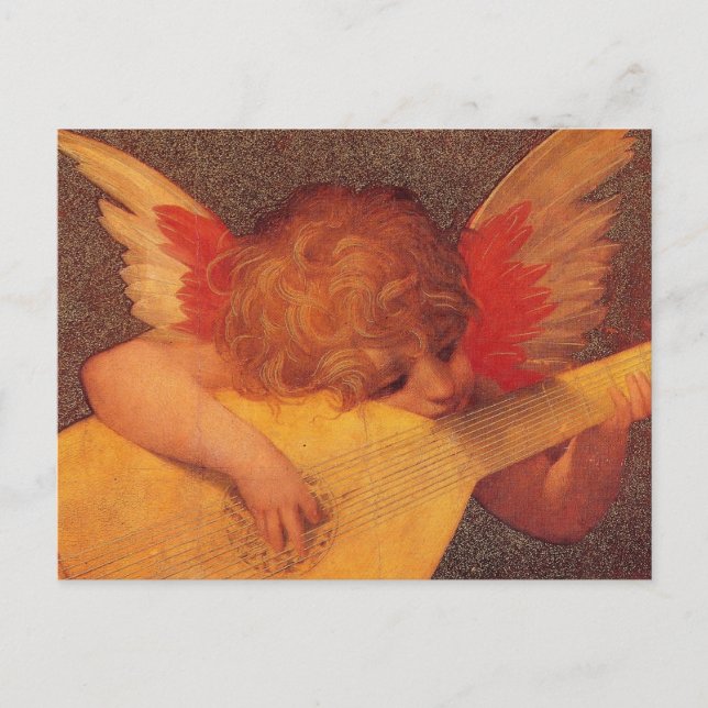 Angelic Musician Vykort (Framsida)