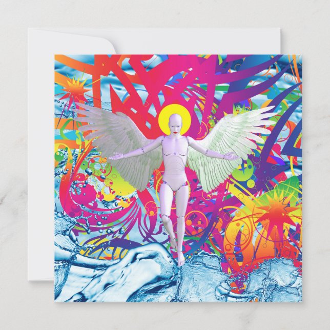 Angelic Robot Kort (Framsida)