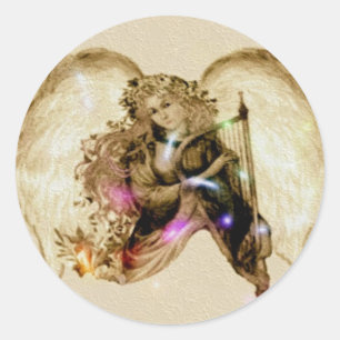 Angelic Runt Klistermärke