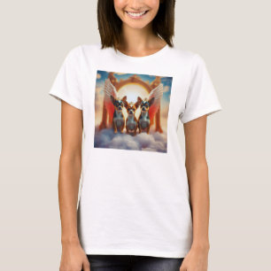 Angelic Tassar ovanför molnen T Shirt