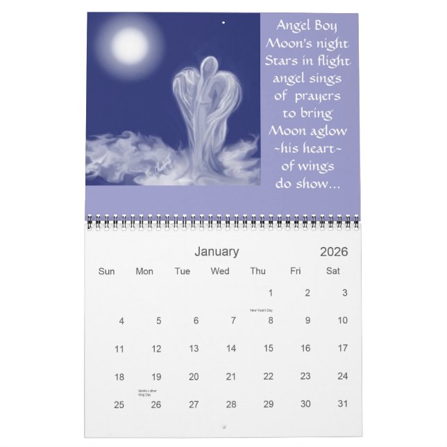 Angelic Times Kalender (Jan 2026)