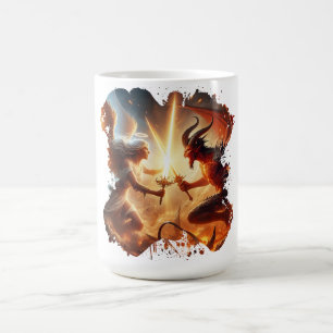 Angelic vs Demonic Force Kaffemugg