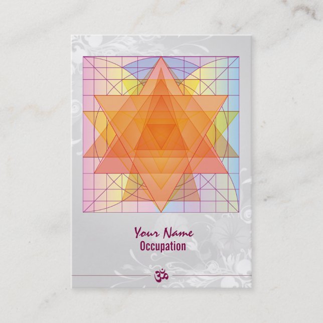 Angelic Whisper Visitkort (Framsida)