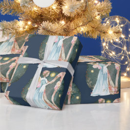 Angelic Winter Music Spelningsangel Presentpapper