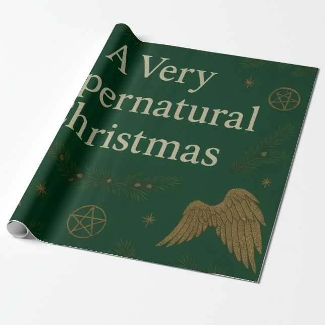 Angelic Wrath Christmas – Carta Regalo Natalizia Presentpapper (Utrullad)