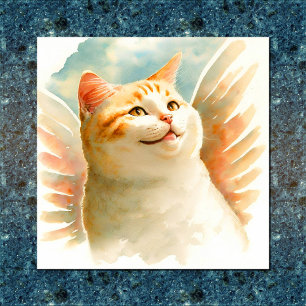Angelica Himmelsk angelkatt Poster