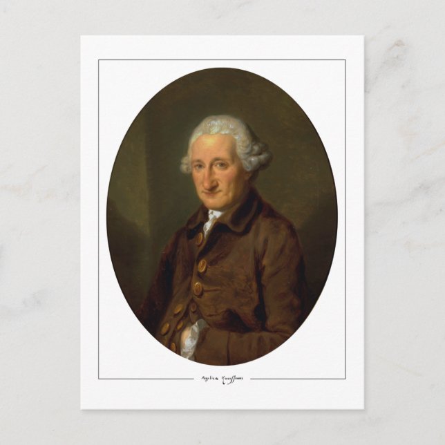 Angelica Kauffman #10 - vykort för konst (Framsida)