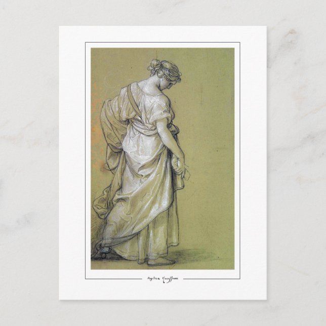 Angelica Kauffman #110 - vykort för konst (Framsida)