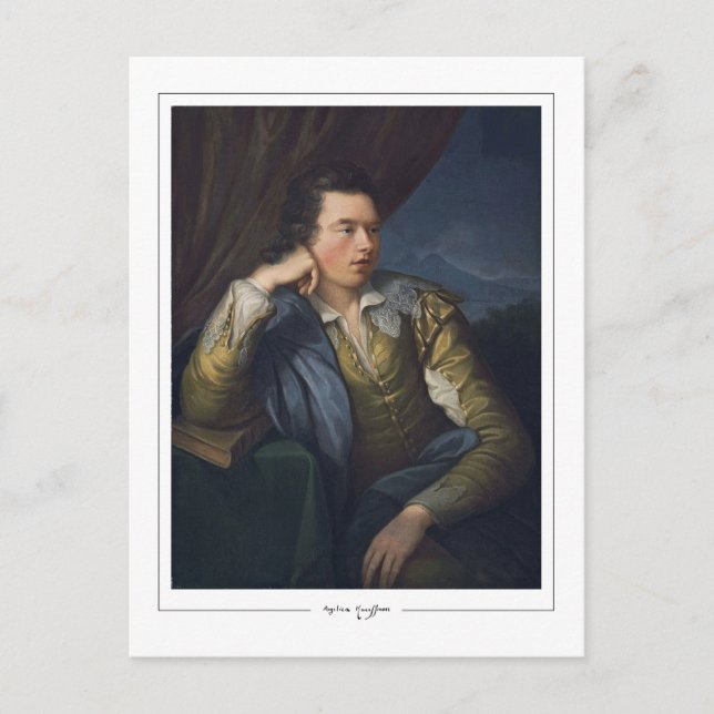 Angelica Kauffman #14 - vykort för konst (Framsida)