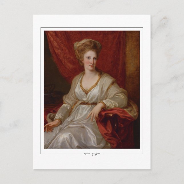 Angelica Kauffman #161 - vykort för konst (Framsida)