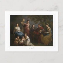 Angelica Kauffman #200 - vykort för konst