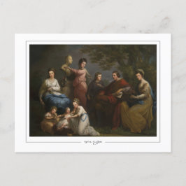Angelica Kauffman #200 - vykort för konst
