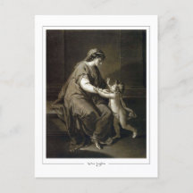 Angelica Kauffman #214 - vykort för konst