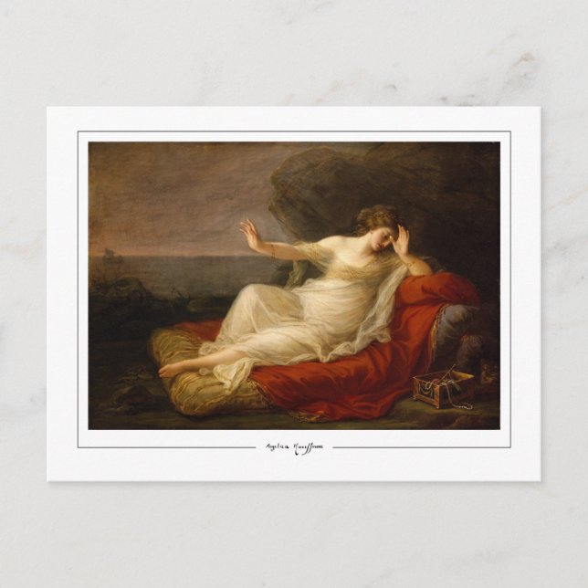 Angelica Kauffman #8 - Finkonstkort Vykort (Framsida)