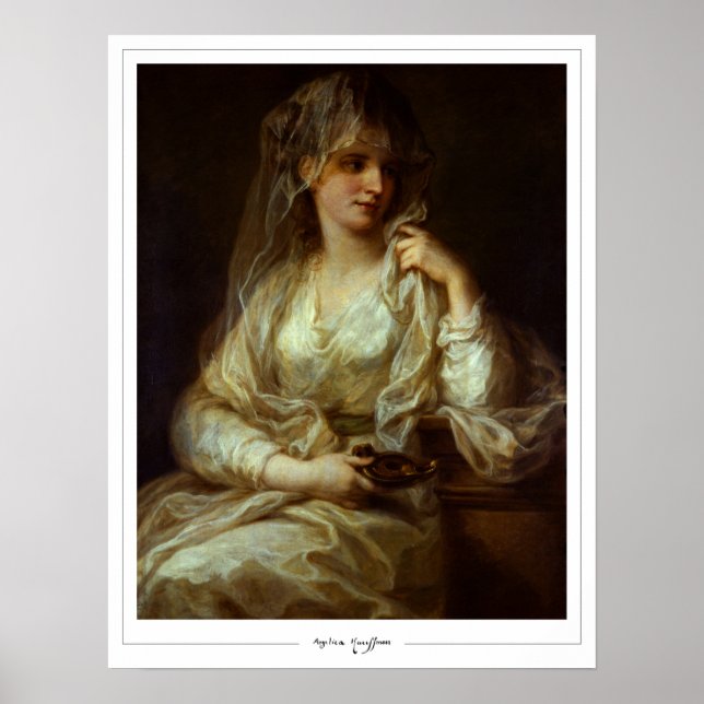 Angelica Kauffman Zedign Art Poster #1 (Framsidan)