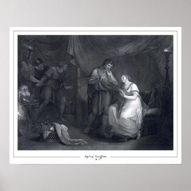 Angelica Kauffman Zedign Art Poster #178 (Framsidan)