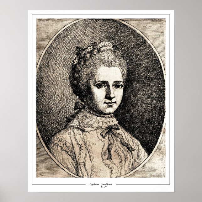 Angelica Kauffman Zedign Art Poster #18 (Framsidan)