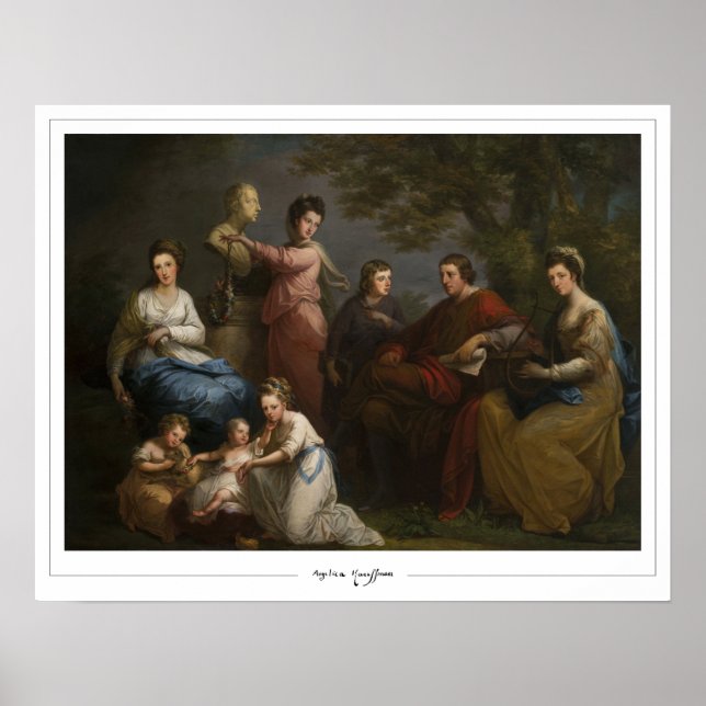 Angelica Kauffman Zedign Art Poster #200 (Framsidan)