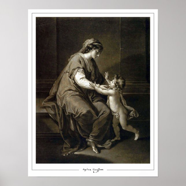 Angelica Kauffman Zedign Art Poster #214 (Framsidan)