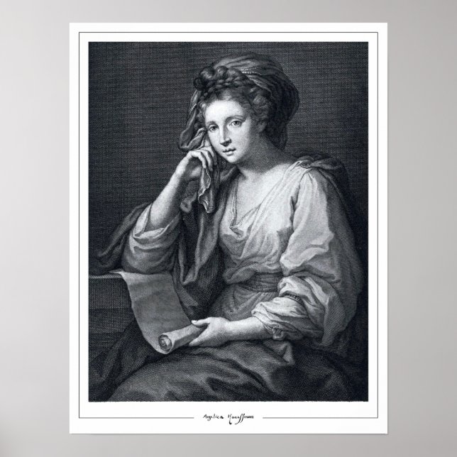 Angelica Kauffman Zedign Art Poster #39 (Framsidan)