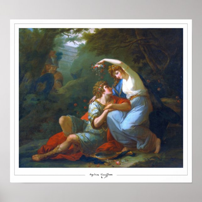 Angelica Kauffman Zedign Art Poster #6 (Framsidan)