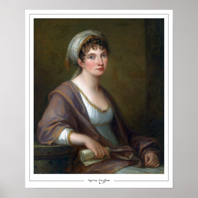 Angelica Kauffman Zedign Art Poster #60 (Framsidan)