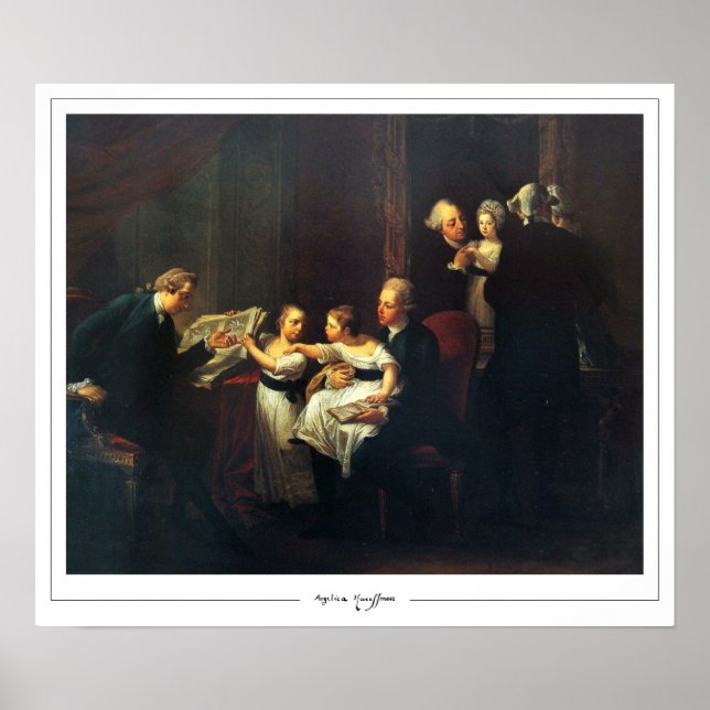 Angelica Kauffman Zedign Art Poster #87 (Framsidan)