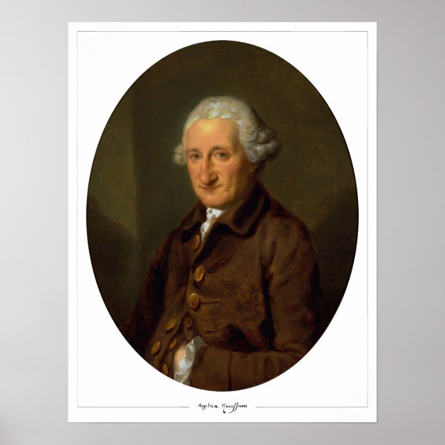 Angelica Kauffman Zedign konstaffisch #10 Poster (Framsidan)