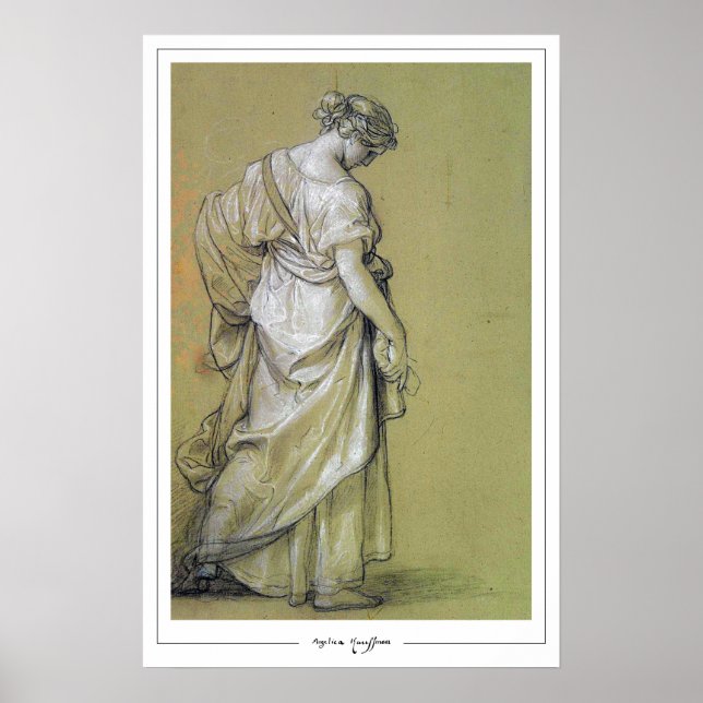 Angelica Kauffman Zedign konstaffisch #110 Poster (Framsidan)