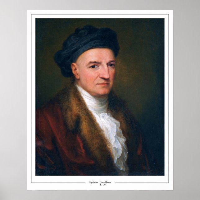 Angelica Kauffman Zedign konstaffisch #11 Poster (Framsidan)