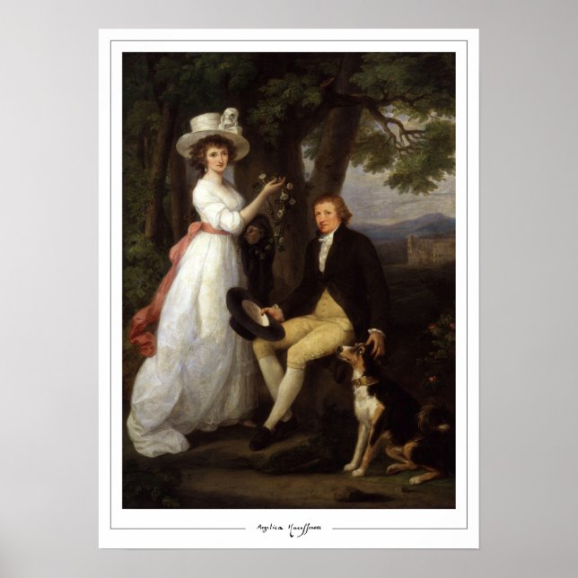 Angelica Kauffman Zedign konstaffisch #172 Poster (Framsidan)