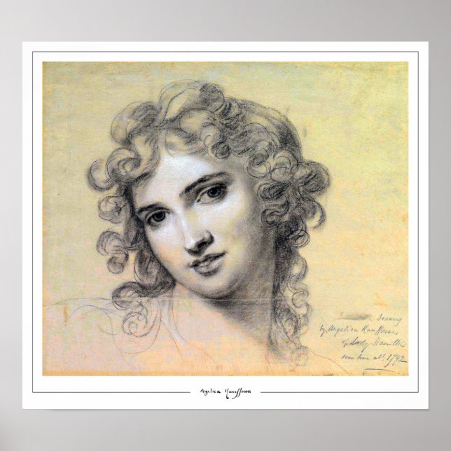 Angelica Kauffman Zedign konstaffisch #48 Poster (Framsidan)