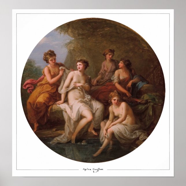 Angelica Kauffman Zedign konstaffisch #9 Poster (Framsidan)