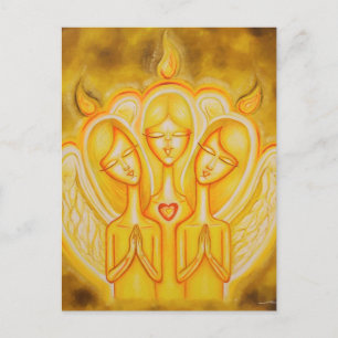 Angelical Fire Vykort