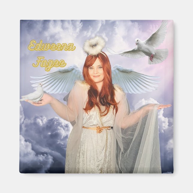 Angelika Edweena Fagee Magnet (Framsidan)