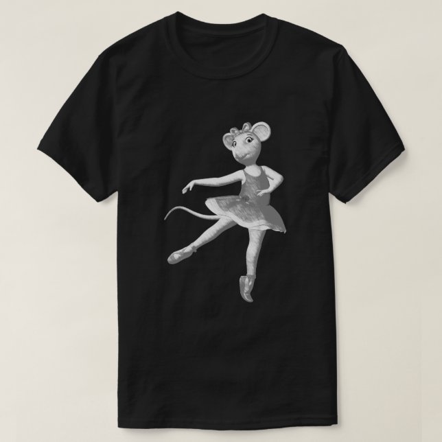 Angelina Ballerina Classic T Shirt (Design framsida)